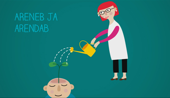 Huvitav kool. Animeeritud tutvustusvideo Haridus- ja Teadusministeeriumile