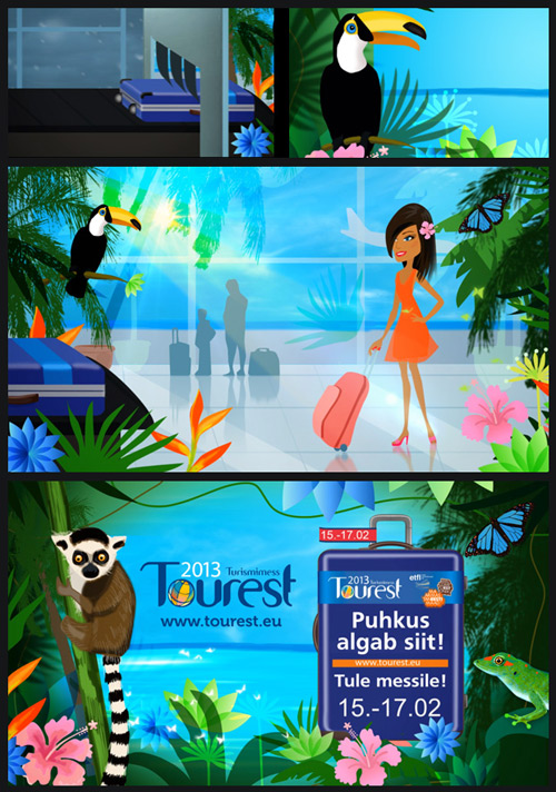 Tourest promobug + telereklaam